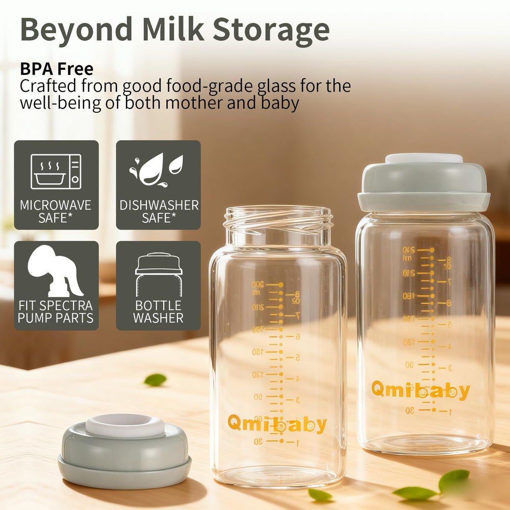 Qmibaby detachable lid and sealing ring for thorough cleaning.