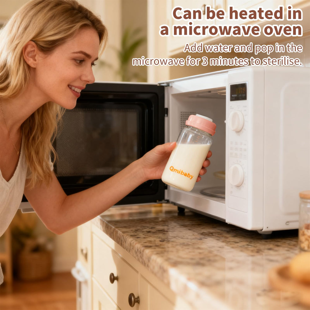 Qmibaby easy-clean design simplifies washing with detachable parts.