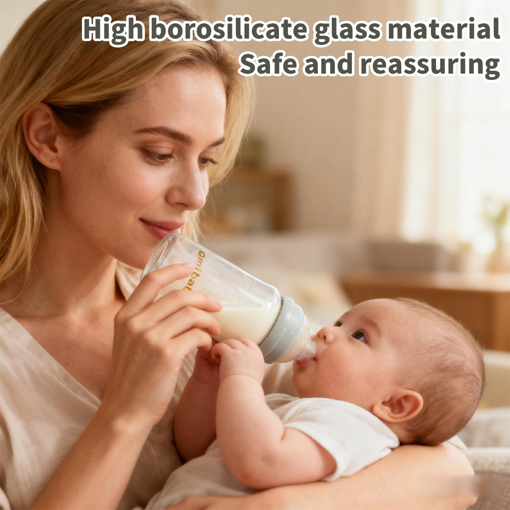 Qmibaby bottle safe for refrigeration, heating, and room temperature storage.