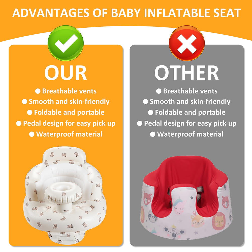 QMVESS portable baby seat ideal for camping and travel