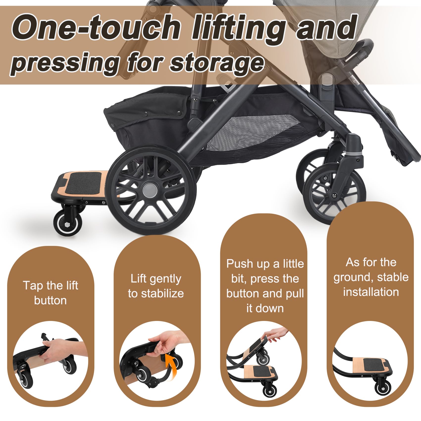 Qnemaei One-touch connection button simplifies installation and frees your hands.