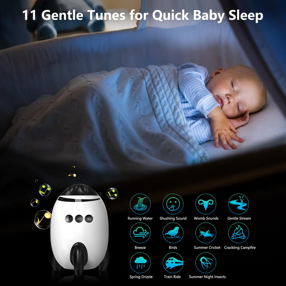 QNHMPW Baby Rocker USB-C charging for travel use