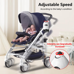 QNHMPW silent motor delivers a calm, quiet environment for baby to drift off.