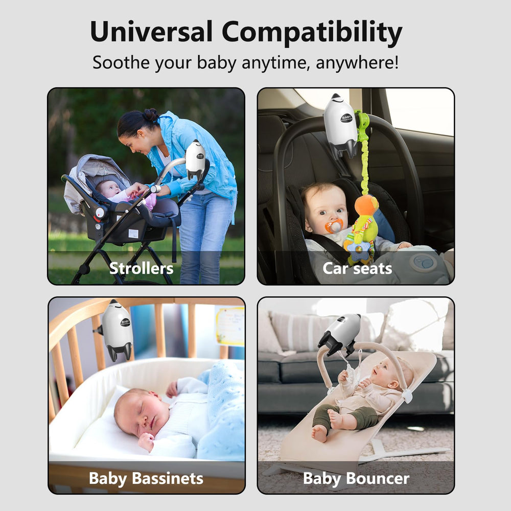 QNHMPW twelve-hour runtime supports longer soothing sessions.