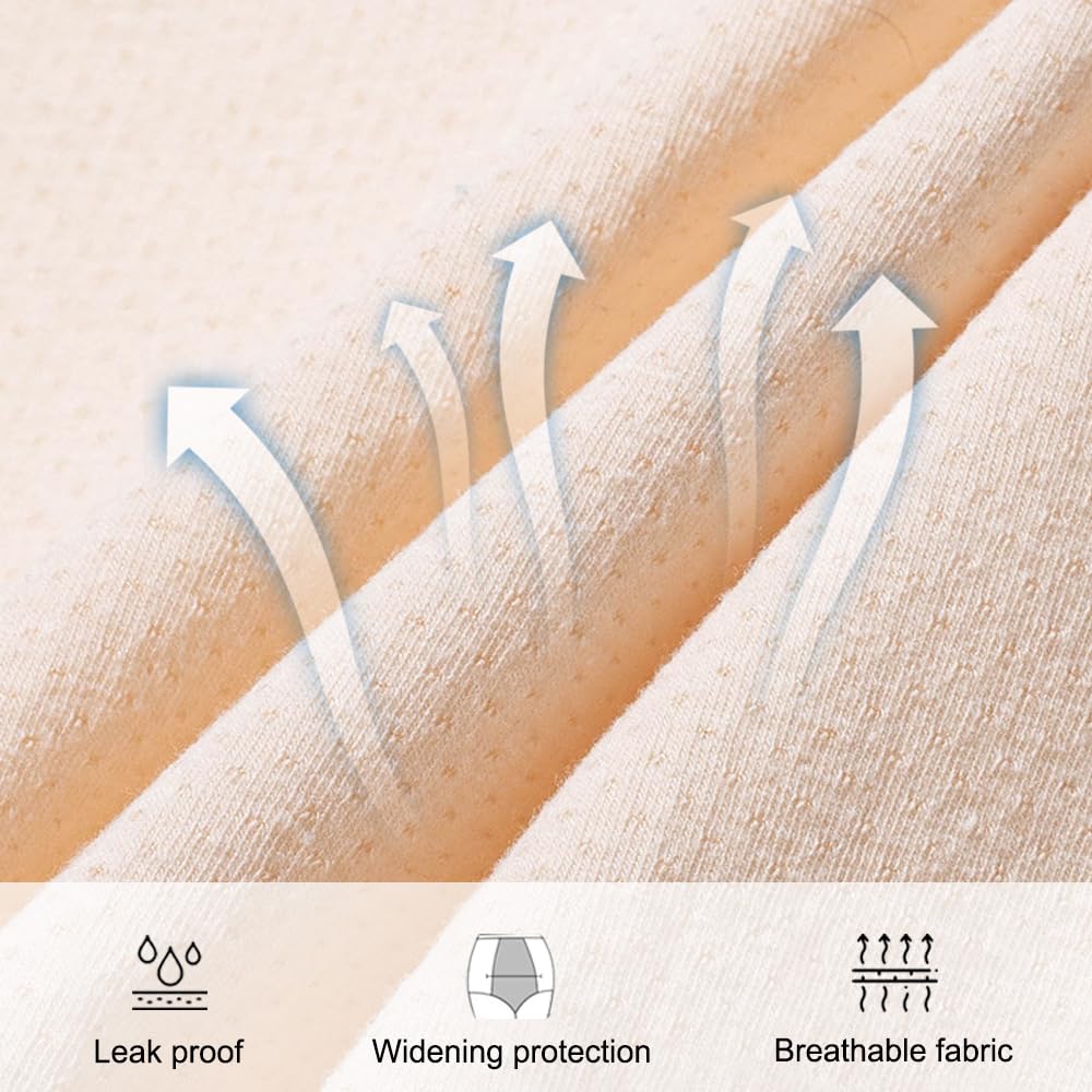 QNZKIOXV washable reusable night protection pack for overnight wear.