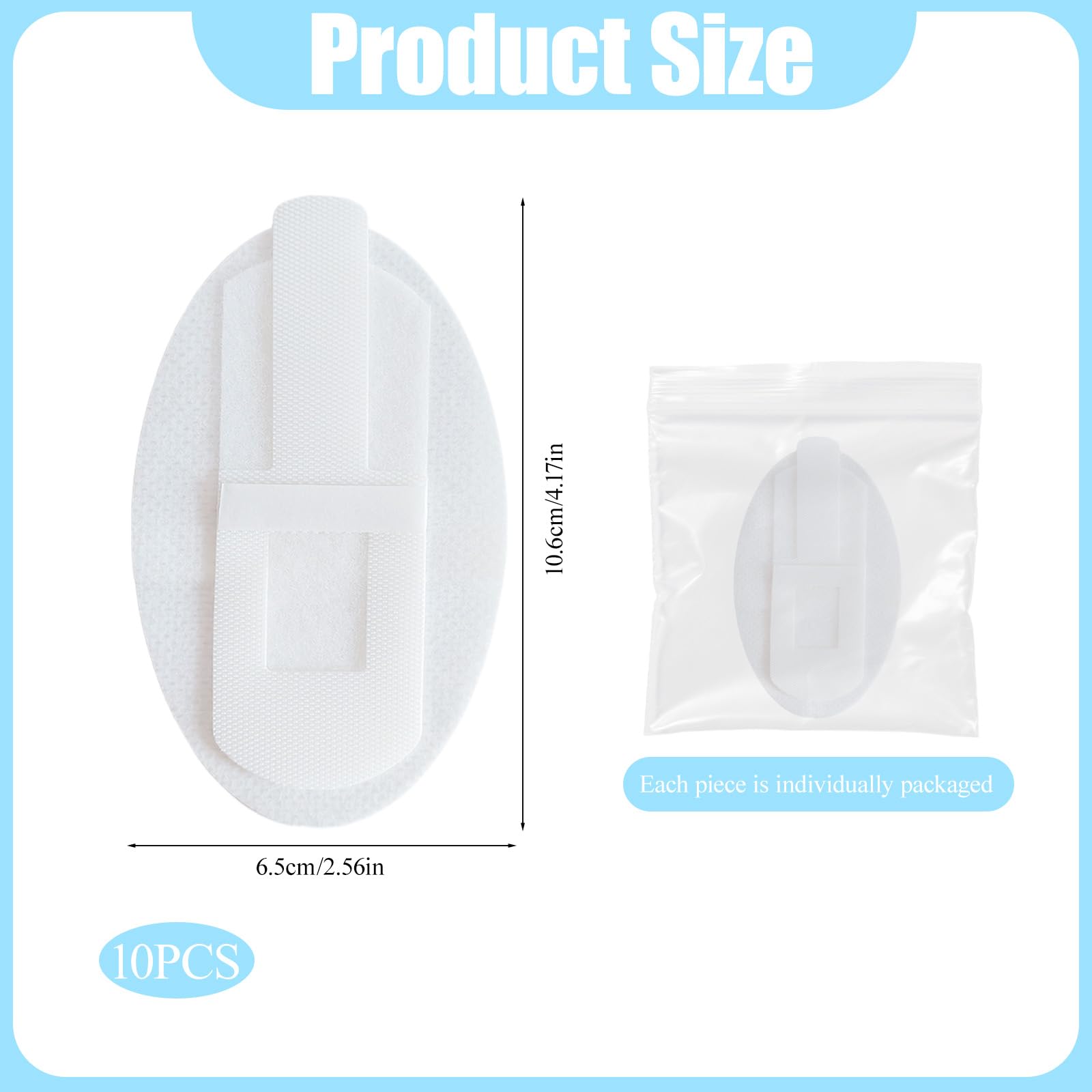 Qoncosy self-adhesive backing ensures steady adhesion with easy removal when needed.