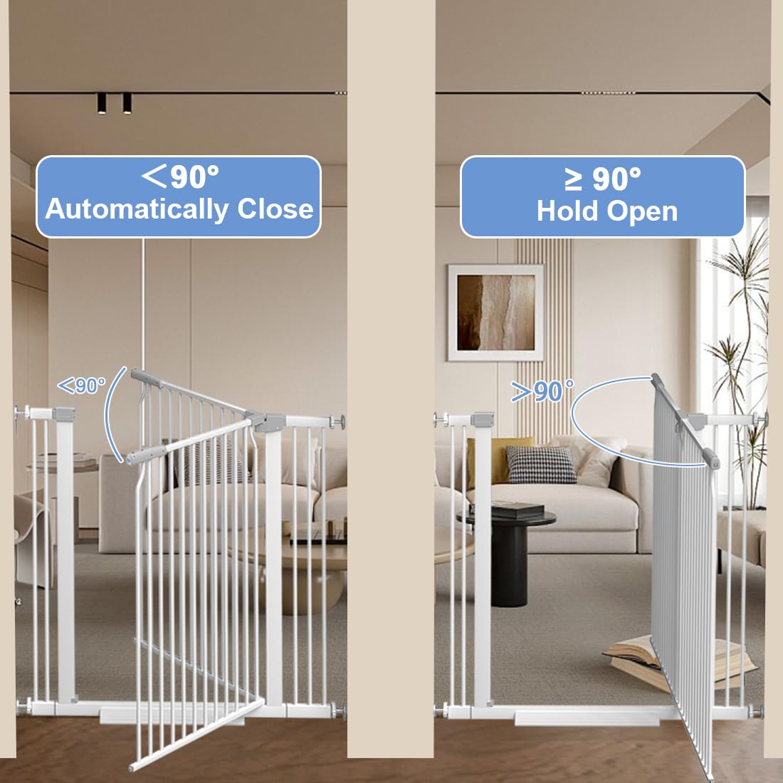 Qonimm auto-close feature helps when hands are full.
