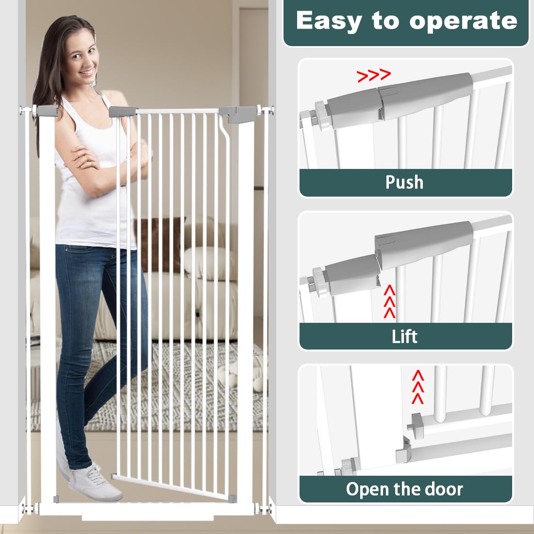 Qonimm gap-sealing bars on both sides reduce side-gap entries