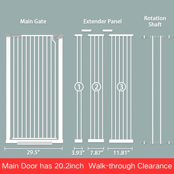 Qonimm indoor-friendly design for stairs and doorways in busy homes