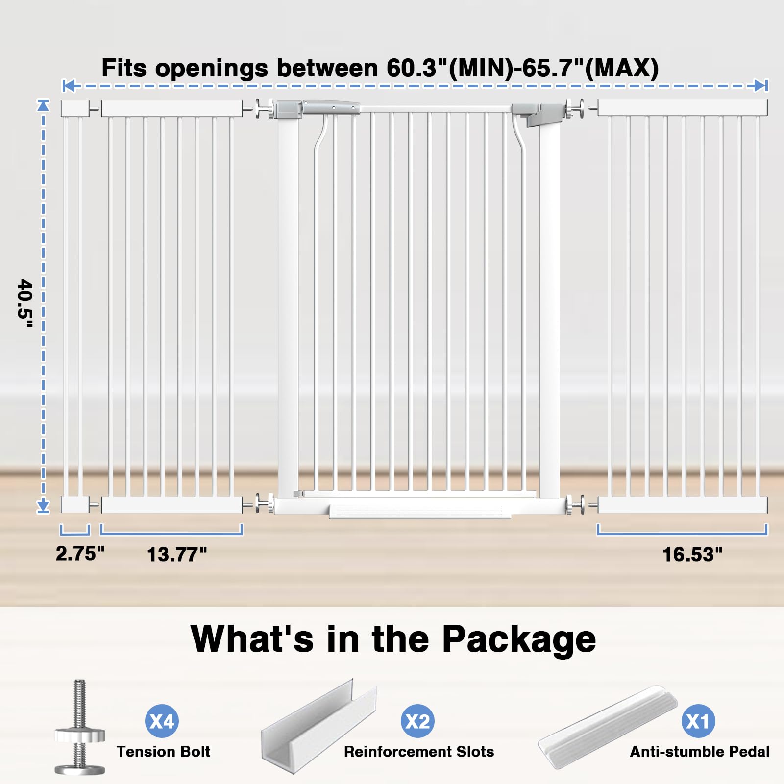 Qonimm pressure-mounted installation protects walls with tool-free setup