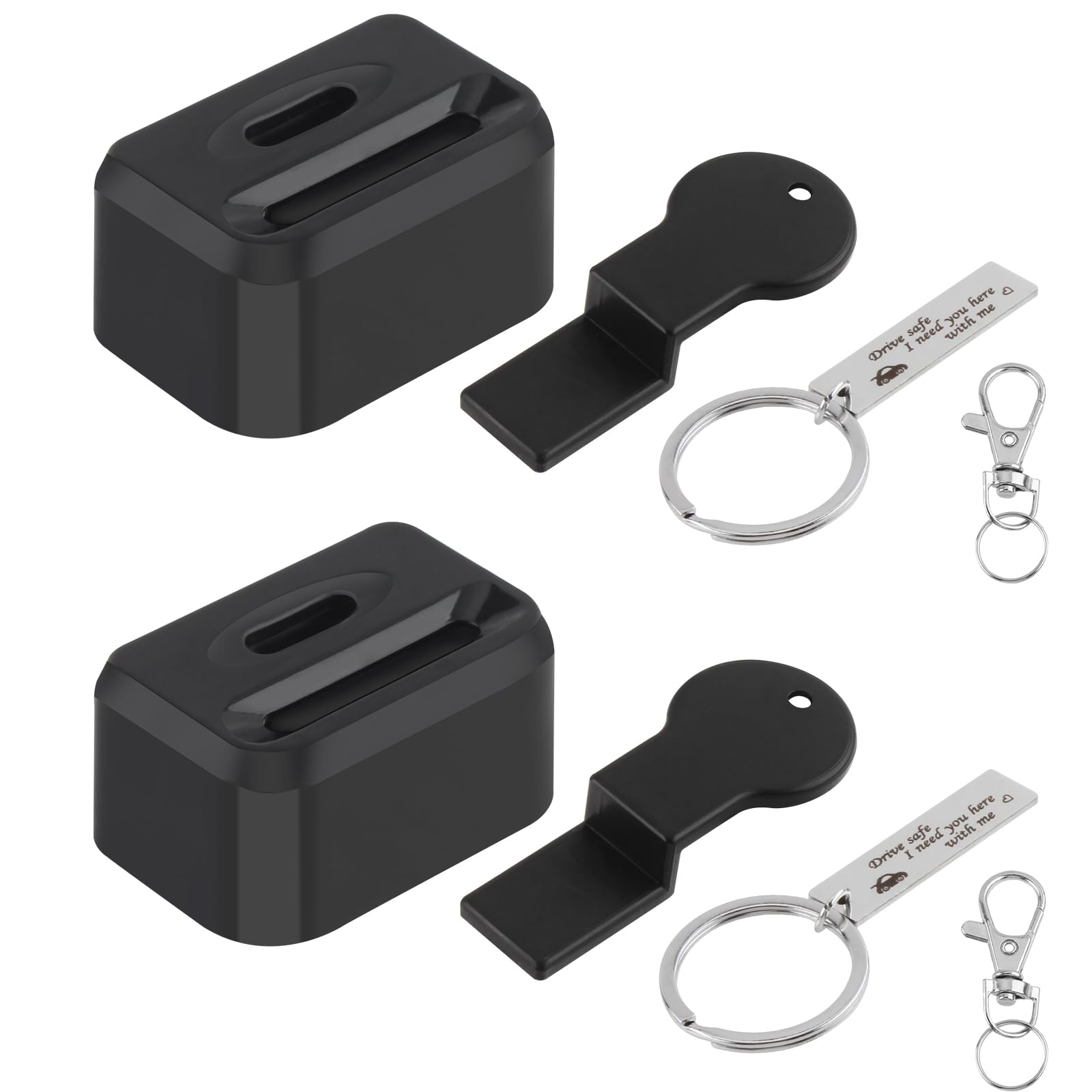 QOPAHI buckle guard on a car buckle for added safety
