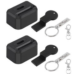 QOPAHI buckle guard on a car buckle for added safety