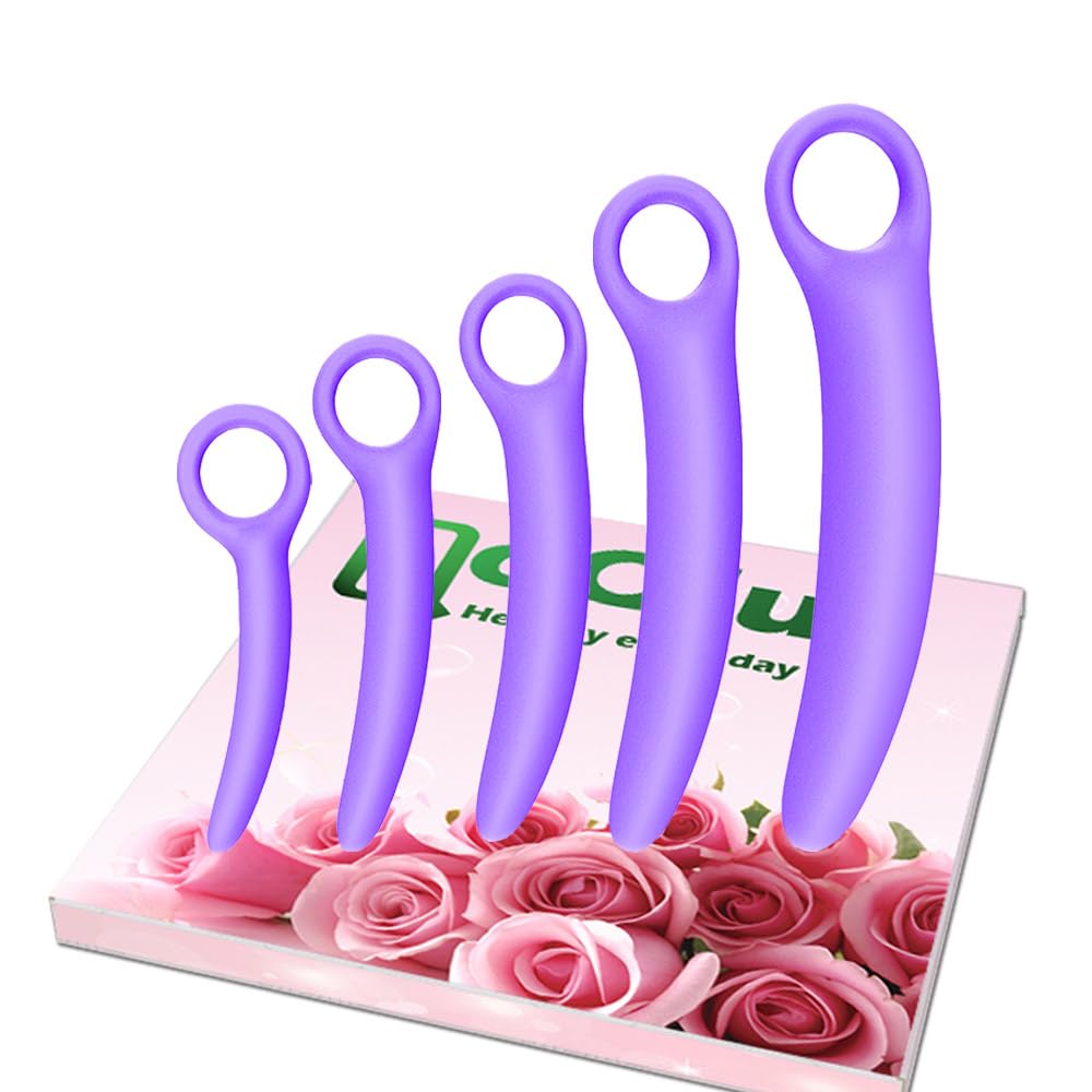 QoQiu silicone dilator set easy to clean after use