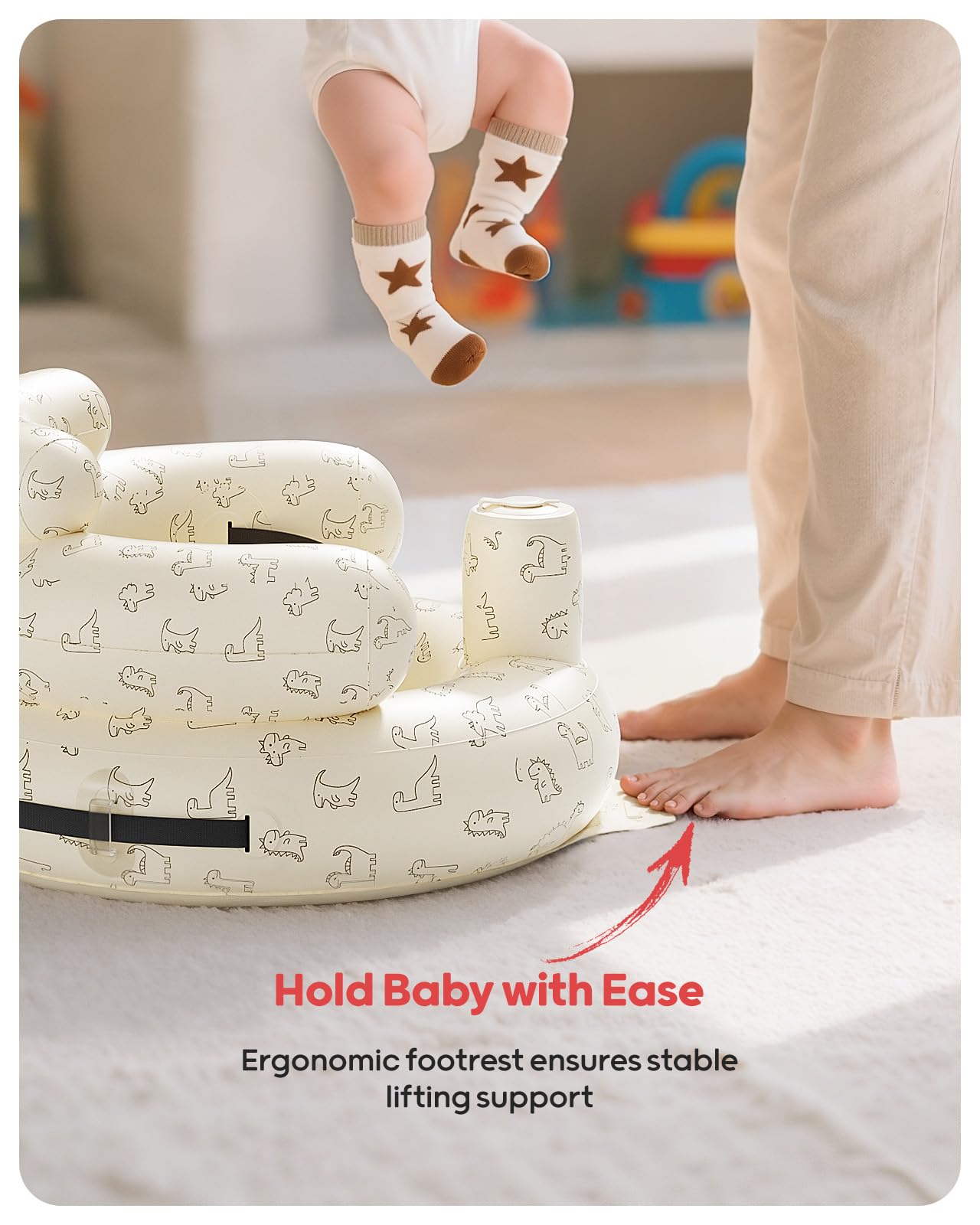 QPAU Growth gift for babies 3 months and up.