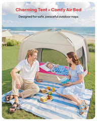 QPAU toddler mattress flocked surface close-up for comfort