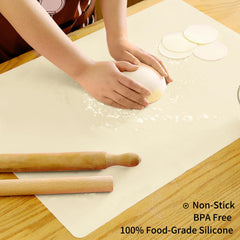 QPIX DIGITAL silicone mat – 23.6 by 15.7 inches, non-slip workspace