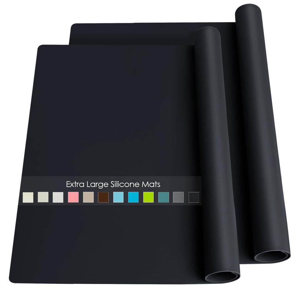 QPIX DIGITAL extra-large silicone mat roll for dough prep.