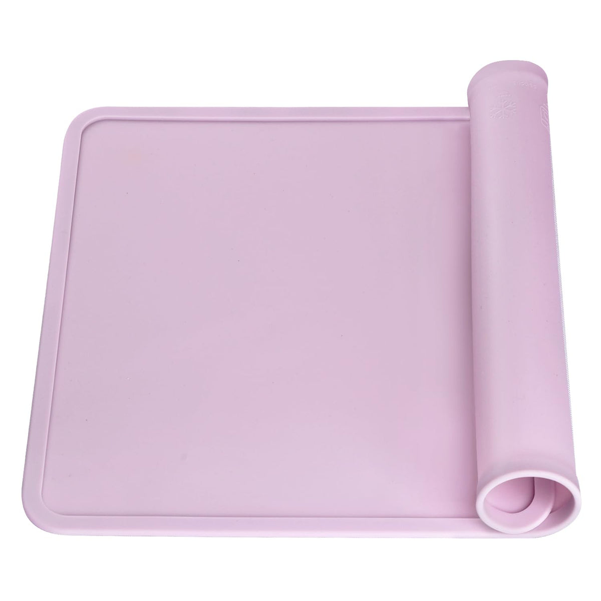 QPIX DIGITAL silicone placemat with raised edge catching spills during meals
