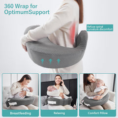 QSTEHEML memory-foam cushion delivers optimal height and support