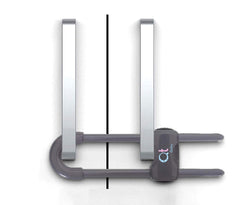 QT BABY fridge and cabinet locks install without tools for quick use.