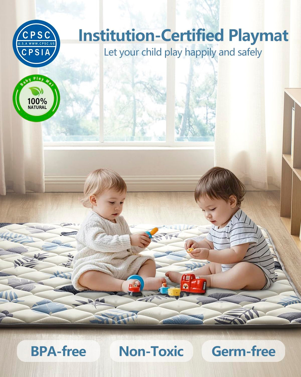 QUAFRET five sizes adapt to different playpens and areas