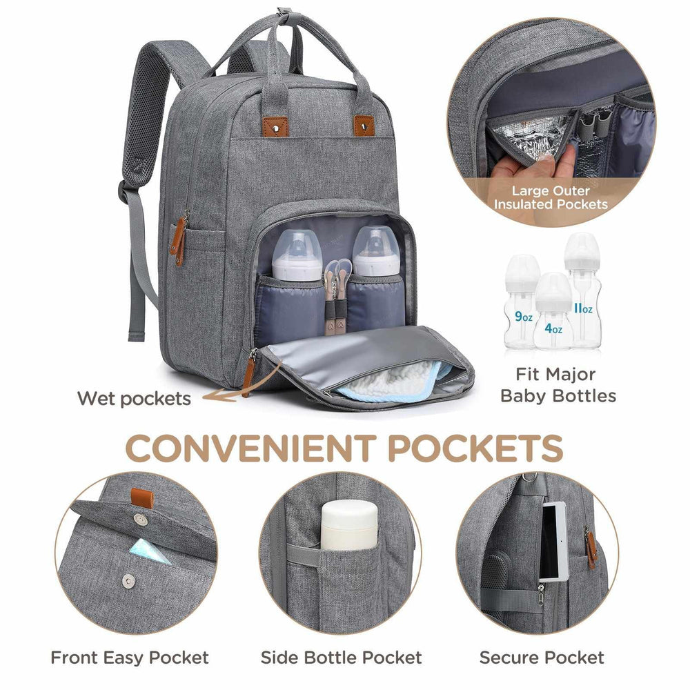 Qualyphant padded shoulder straps and back cushions for comfort