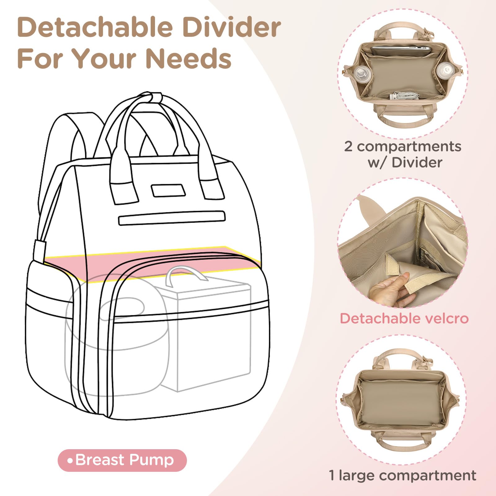 Qualyphant bag with 14-inch laptop sleeve ready for work trips.