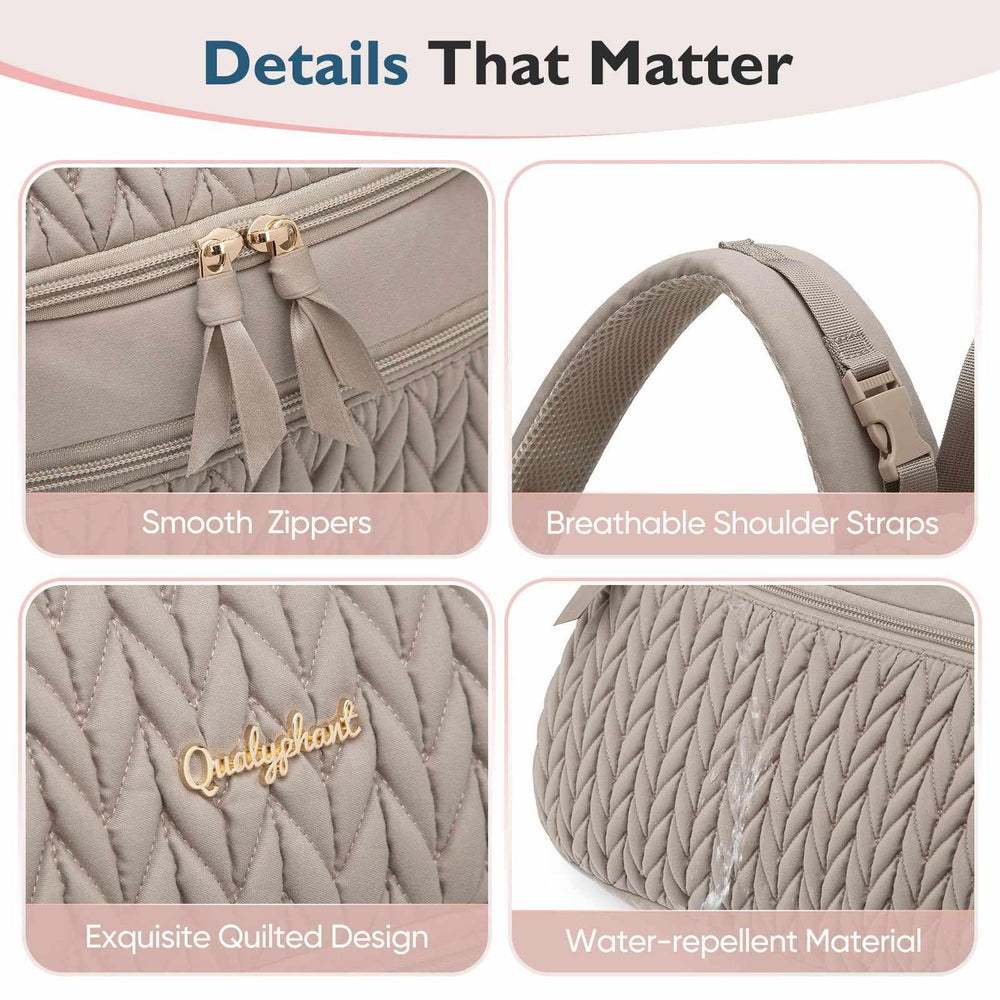 Qualyphant lightweight straps offer comfort for long days.