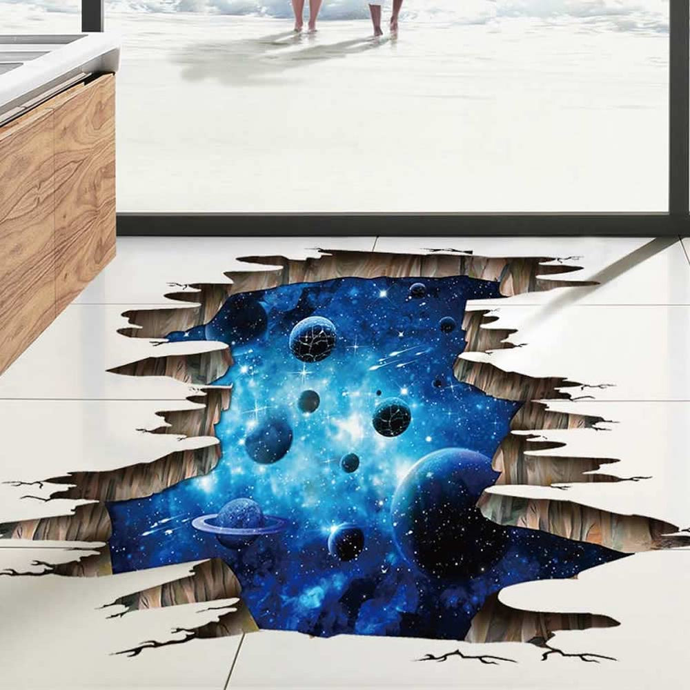 Quanhaigou space-themed decor suitable for living rooms and play areas.