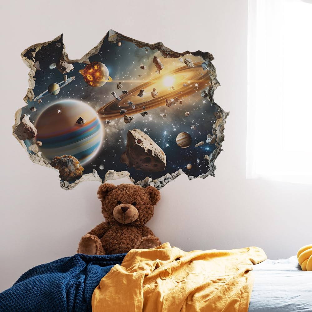 Quanhaigou easy peel and stick mural ideal for bedrooms, playrooms, and studios.