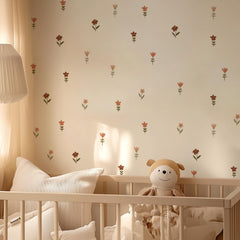 QUCHENG Boho wall stickers six sheets provide versatile bedroom decor options