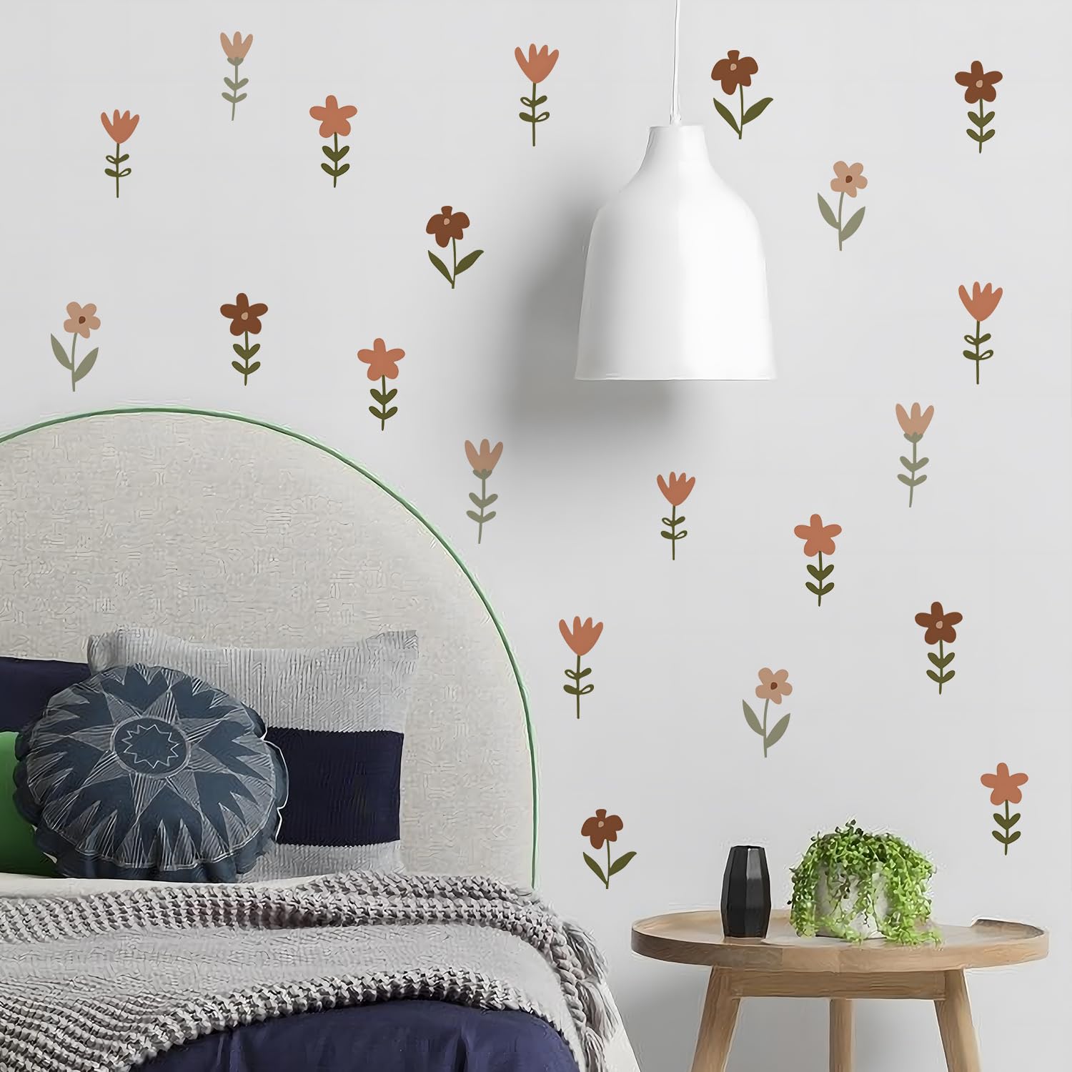 Easy installation guidance for QUCHENG Boho wall stickers