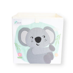 Queebi Koala storage cube diaper caddy keeps baby essentials within reach.