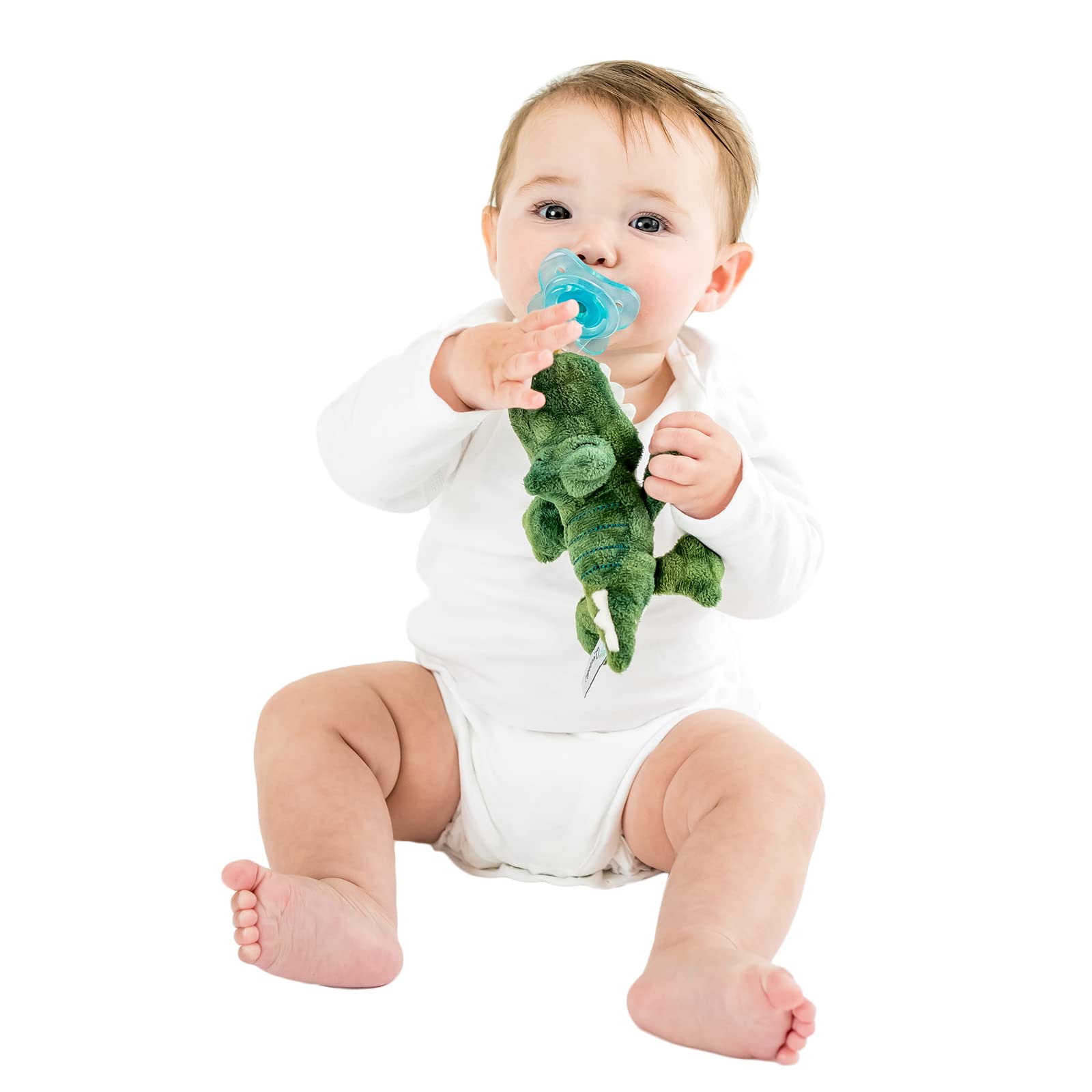 Queebi PaciBuddy makes a thoughtful, gender-neutral gift for new parents.