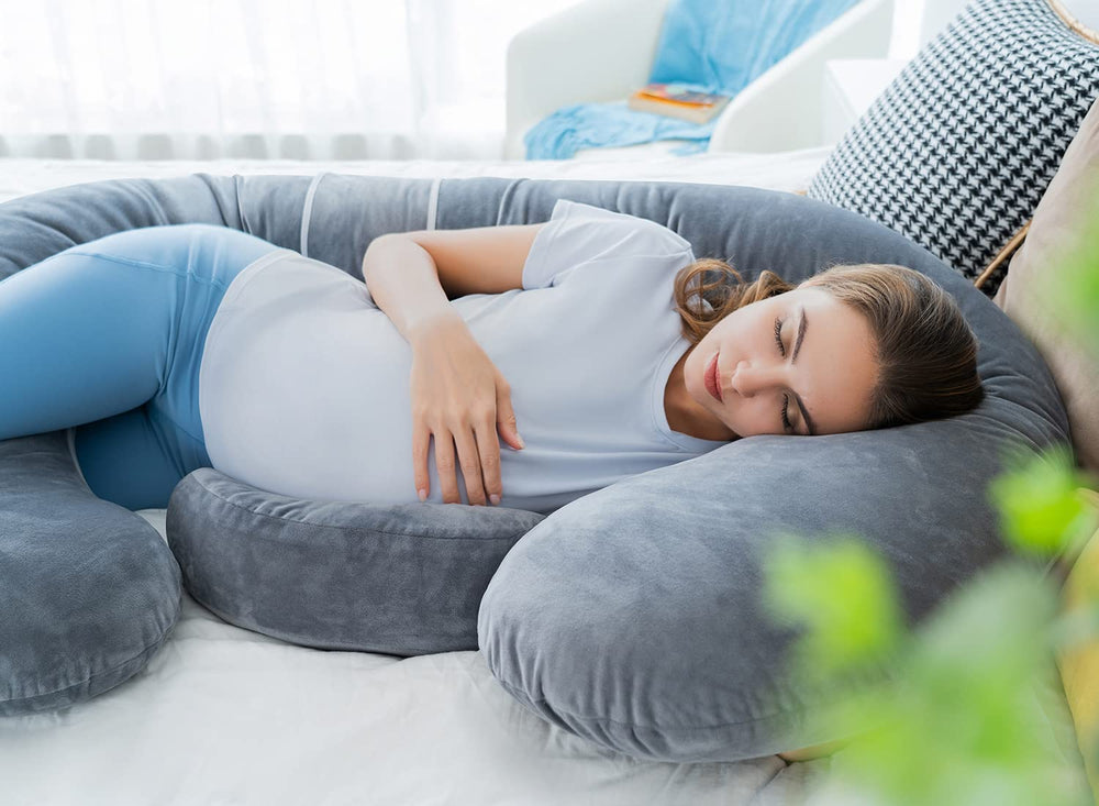 QUEEN ROSE detachable wedge doubles as a regular pillow for reading or nursing