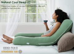 Queen Rose rayon bamboo pillowcase keeps skin cool and moisture-wicking