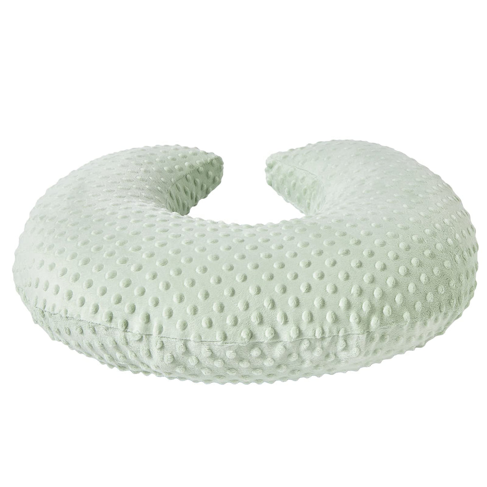 QUENESS BABY pillow supporting tummy time and baby sitting.
