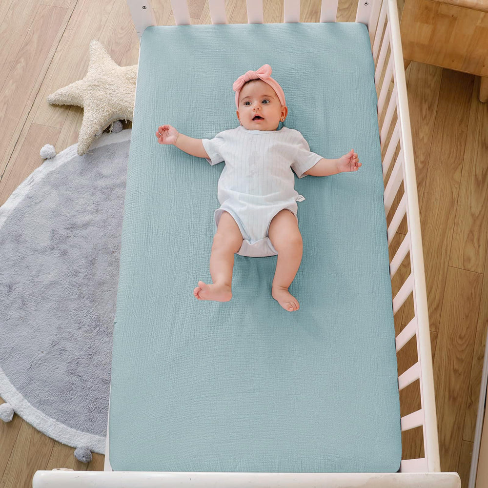 QUENESS easy-care washable sheet simplifies laundry after diaper changes