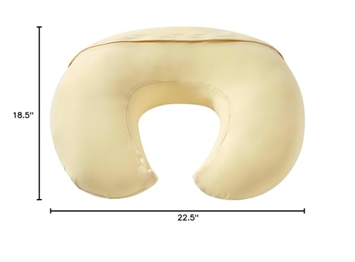 QUENESS nursing pillow compressed packaging, ready to puff after opening.