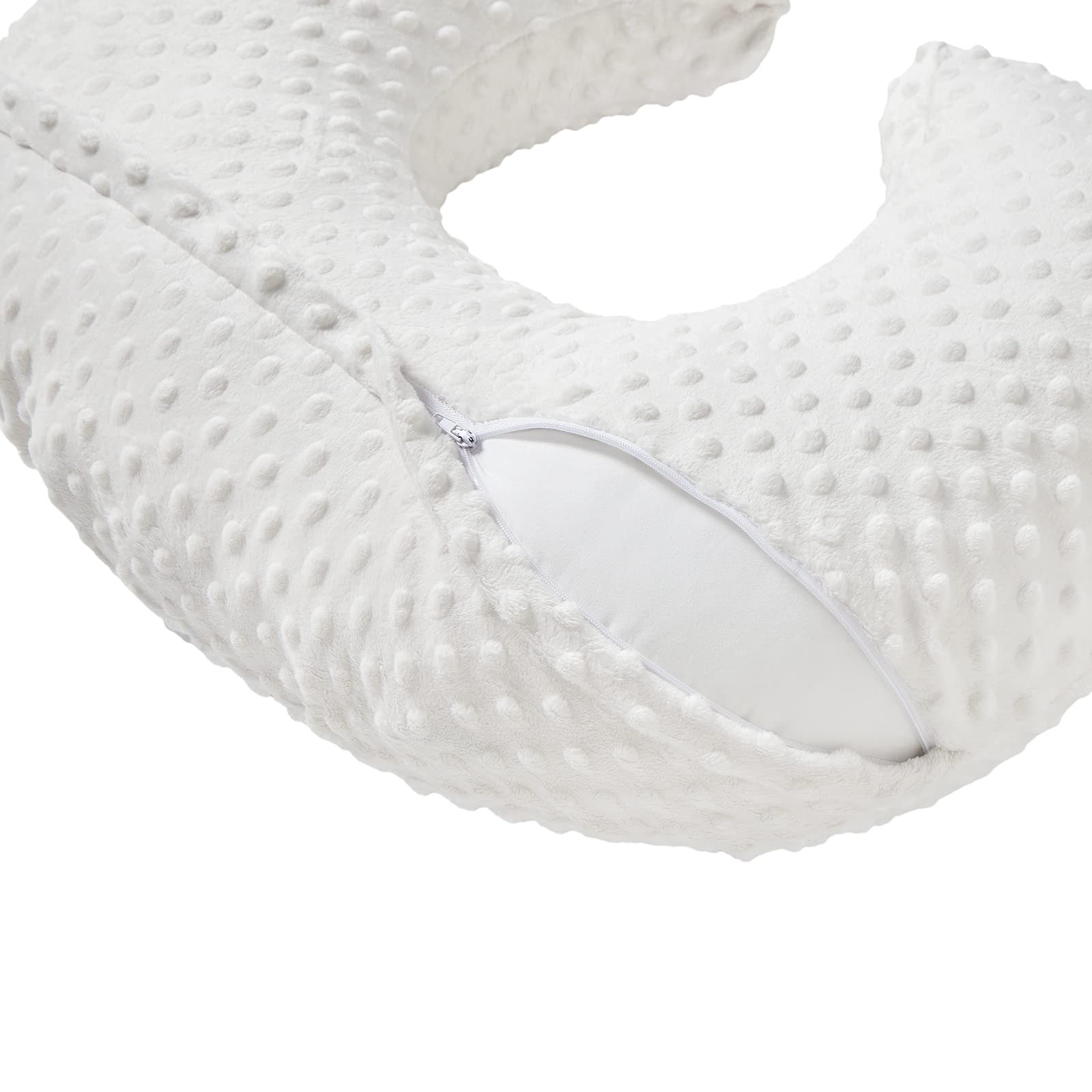 QUENESS nursing pillow machine-washable cover keeps care simple