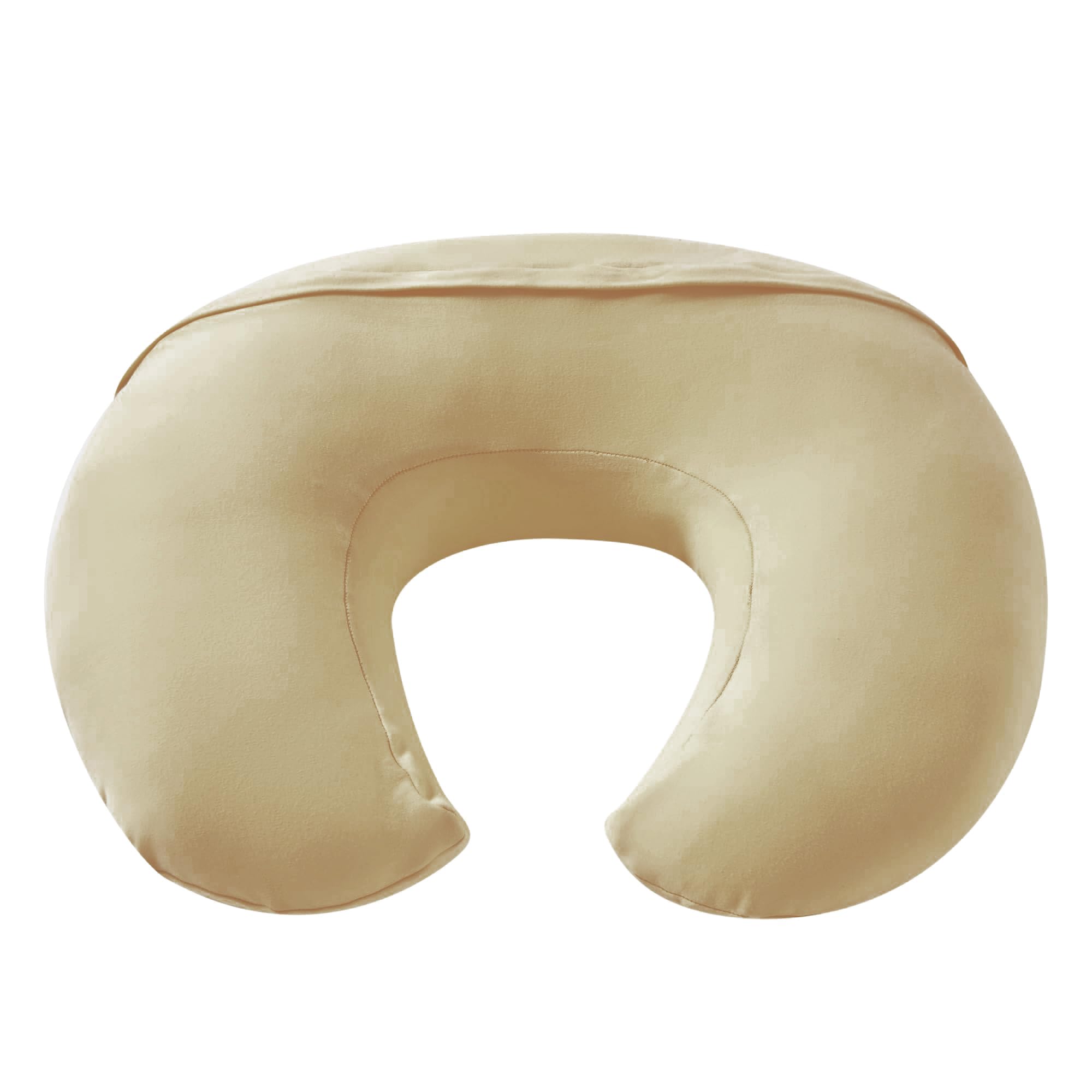 QUENESS nursing pillow natural cotton cover is durable and washable.