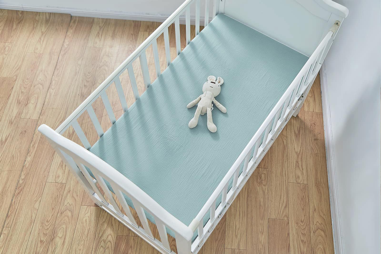 QUENESS toddler mattress fit sheet supports crib-to-toddler transitions