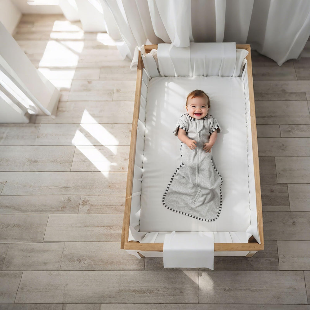 QUENESS Transition Swaddle gift-ready set, ideal nursery essential for new parents
