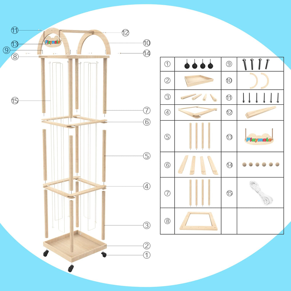 Quewoll versatile storage solution doubles as craft project and room centerpiece