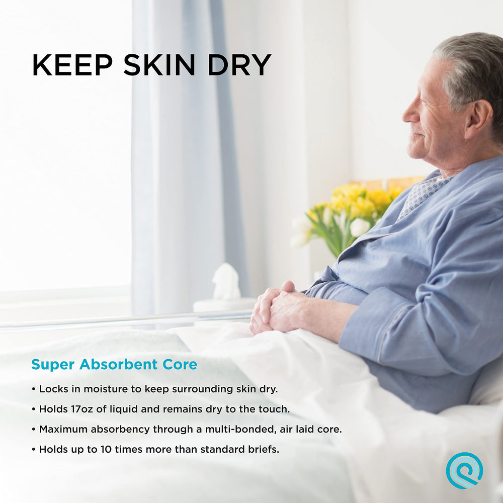 QuickChange soft microfiber close-up emphasizes skin-friendly feel