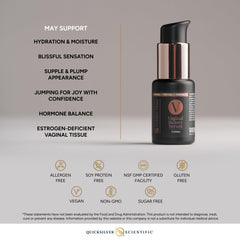 Quicksilver Scientific Vaginal Beauty Serum packaging and branding on box