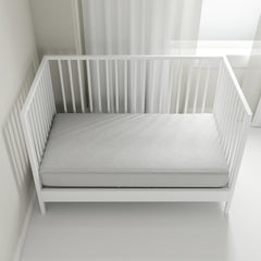 QuickZip Zip-On Crib Sheet easy change design helps save time for caregivers