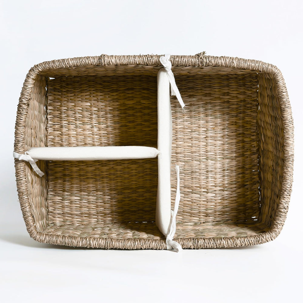 Quincry diaper basket sized 16 by 11 by 7 inches for diaper sets