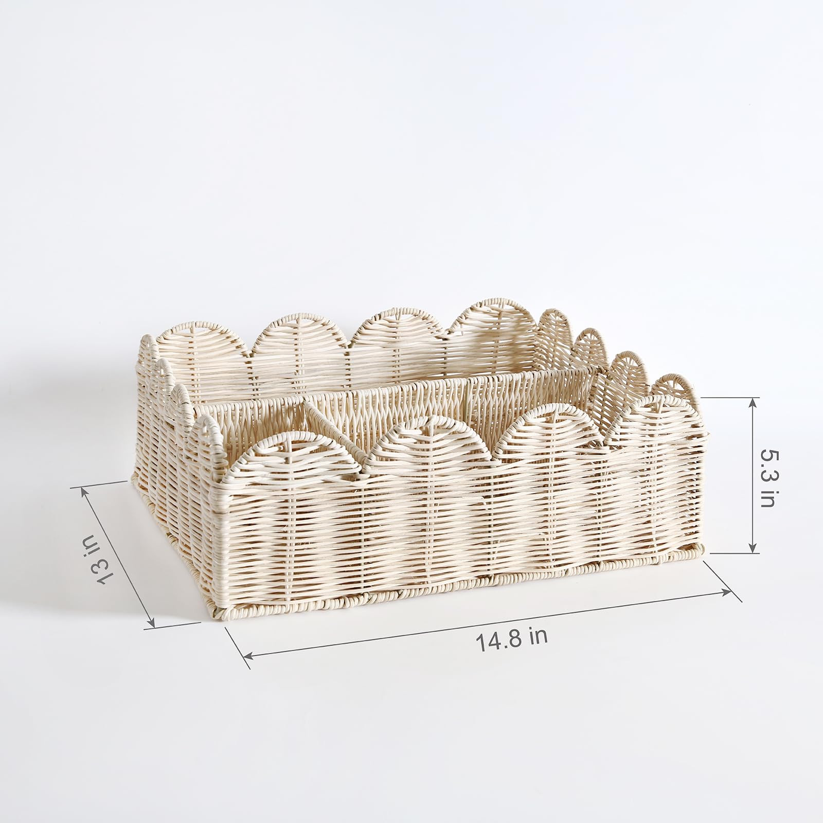 Quincry natural rattan weaving highlights durable, moisture-resistant design.
