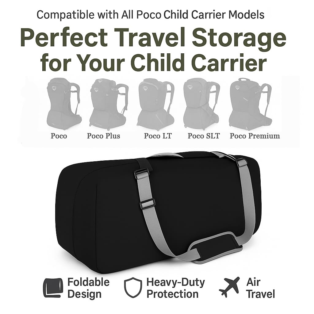 Airport-ready dimensions simplify check-in and gate handling for families.